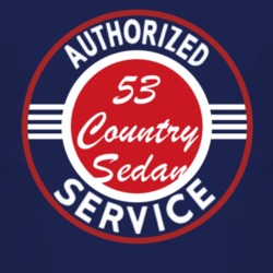 Authorized Service 1953 Country Sedan Dark T Shirt