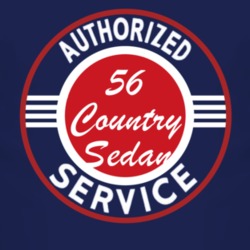Authorized Service 1956 Country Sedan Dark T Shirt