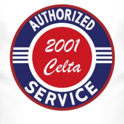 Authorized Service 2001 Chevy Celta T Shirt