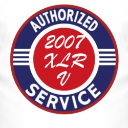 Authorized Service 2007 Cadillac XLR V T Shirt