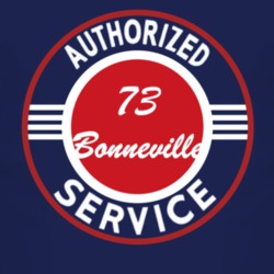 Authorized Service 1973 Pontiac Bonneville Dark T Shirt