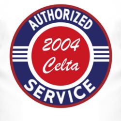 Authorized Service 2004 Chevy Celta T Shirt