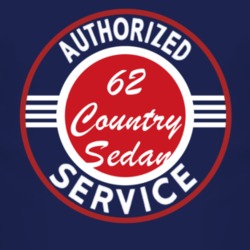 Authorized Service 1962 Country Sedan Dark T Shirt
