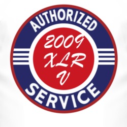 Authorized Service 2009 Cadillac XLR V T Shirt