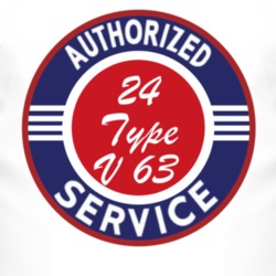 Authorized Service 1924 Cadillac Type V 63 T Shirt