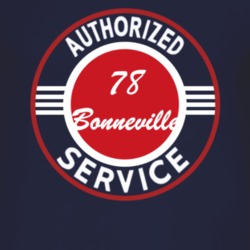 Authorized Service 1978 Pontiac Bonneville Dark T Shirt