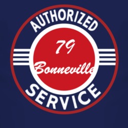 Authorized Service 1979 Pontiac Bonneville Dark T Shirt