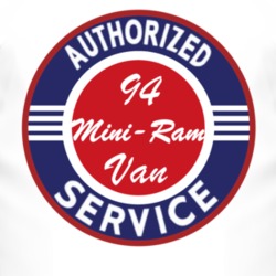 Authorized Service 1994 Dodge Mini-Ram Van T Shirt