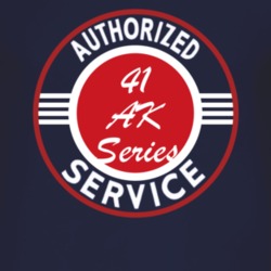 Authorized Service 1941 Chevy AK Series Dark T Shirt