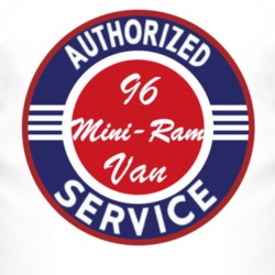 Authorized Service 1996 Dodge Mini-Ram Van T Shirt