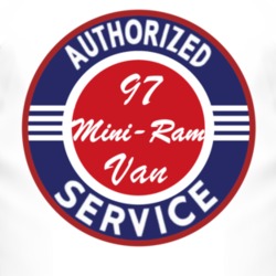 Authorized Service 1997 Dodge Mini-Ram Van T Shirt