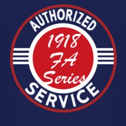 Authorized Service 1918 Chevy FA Series Dark T Shirt