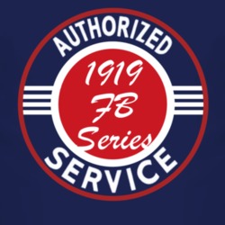 Authorized Service 1919 Chevy FB Series Dark T Shirt