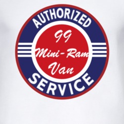 Authorized Service 1999 Dodge Mini-Ram Van T Shirt