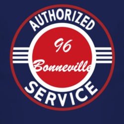 Authorized Service 1996 Pontiac Bonneville Dark T Shirt