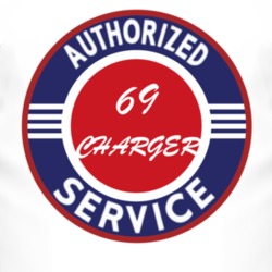 Authorized Service 1969 DODGE CHARGER T Shirt