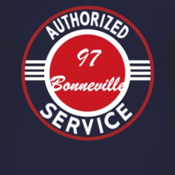 Authorized Service 1997 Pontiac Bonneville Dark T Shirt
