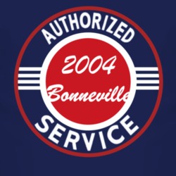 Authorized Service 2004 Pontiac Bonneville Dark T Shirt