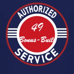 Authorized Service 1949 Bonus-Built Dark T Shirt