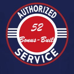 Authorized Service 1952 Bonus-Built Dark T Shirt
