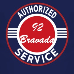 Authorized Service 1992 Oldsmobile Bravada Dark T Shirt