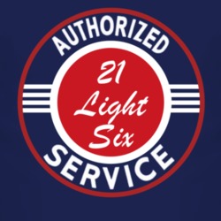 Authorized Service 1921 Studebaker Light Six Dark T Shirt