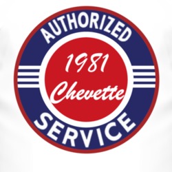 Authorized Service 1981 Chevy Chevette T Shirt