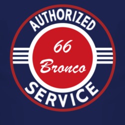 Authorized Service 1966 Bronco Dark T Shirt