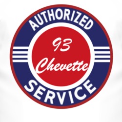 Authorized Service 1993 Chevy Chevette T Shirt