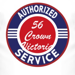 Authorized Service 1956 Crown Victoria T Shirt