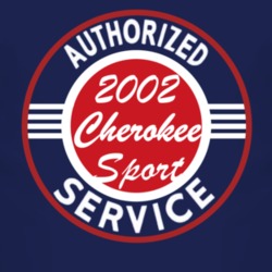 Authorized Service 2002 Grand Cherokee Sport Dark T Shirt