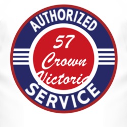 Authorized Service 1957 Crown Victoria T Shirt