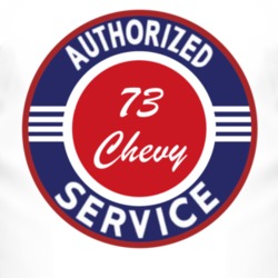 Authorized Service 1973 Chevy Chevy T Shirt