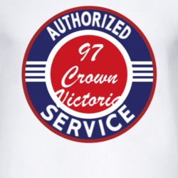 Authorized Service 1997 Crown Victoria T Shirt
