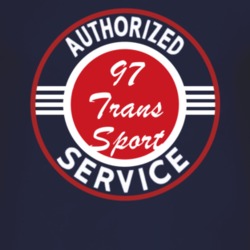 Authorized Service 1997 Chevy Trans Sport Dark T Shirt