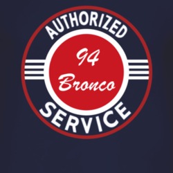 Authorized Service 1994 Bronco Dark T Shirt