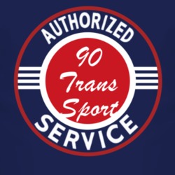 Authorized Service 1990 Pontiac Trans Sport Dark T Shirt