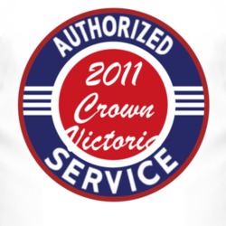Authorized Service 2011 Crown Victoria T Shirt