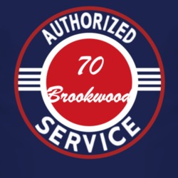 Authorized Service 1970 Chevy Brookwood Dark T Shirt