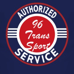 Authorized Service 1996 Pontiac Trans Sport Dark T Shirt