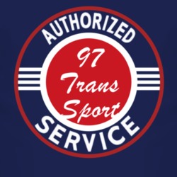 Authorized Service 1997 Pontiac Trans Sport Dark T Shirt