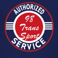 Authorized Service 1998 Pontiac Trans Sport Dark T Shirt