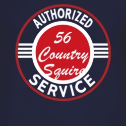 Authorized Service 1956 Country Squire Dark T Shirt