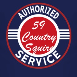 Authorized Service 1959 Country Squire Dark T Shirt