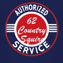 Authorized Service 1962 Country Squire Dark T Shirt