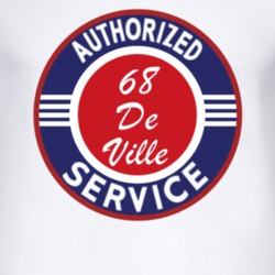 Authorized Service 1968 Cadillac De Ville T Shirt
