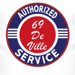 Authorized Service 1969 Cadillac De Ville T Shirt