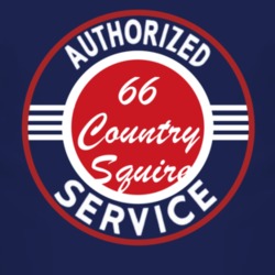 Authorized Service 1966 Country Squire Dark T Shirt