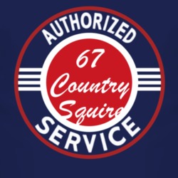 Authorized Service 1967 Country Squire Dark T Shirt