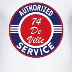 Authorized Service 1974 Cadillac De Ville T Shirt